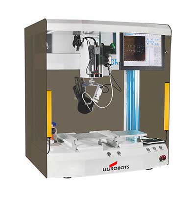 优米体育直播在线观看高清CR520双工位全自动焊锡机介绍：